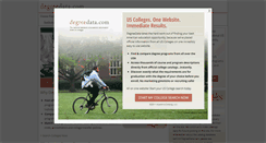 Desktop Screenshot of degreedata.com